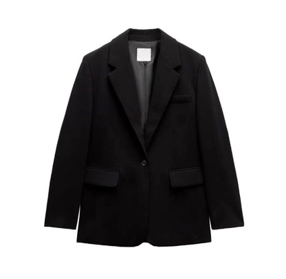 Schwarzer Blazer