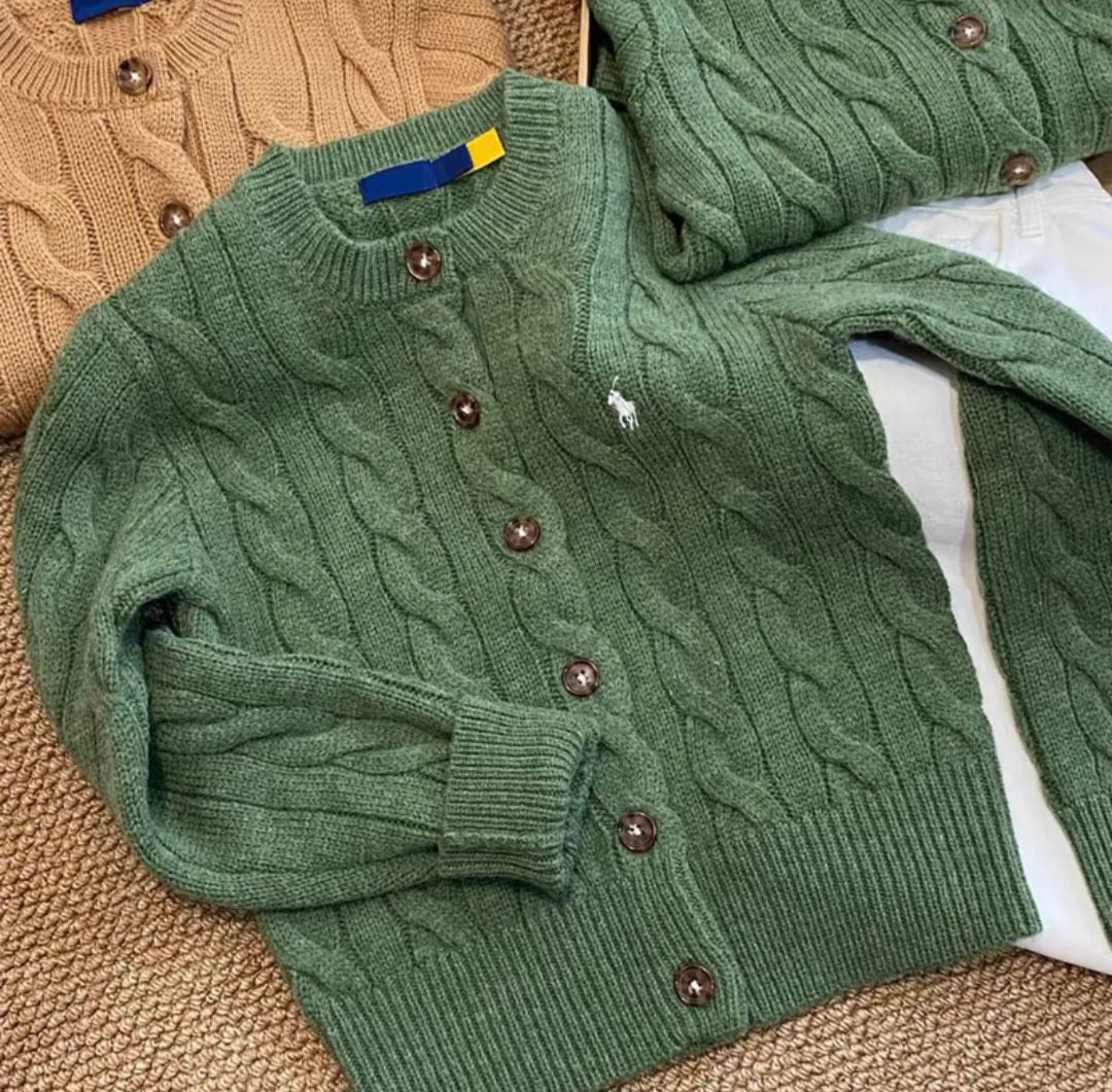 Ralph Lauren Pullover mit Zopfmuster