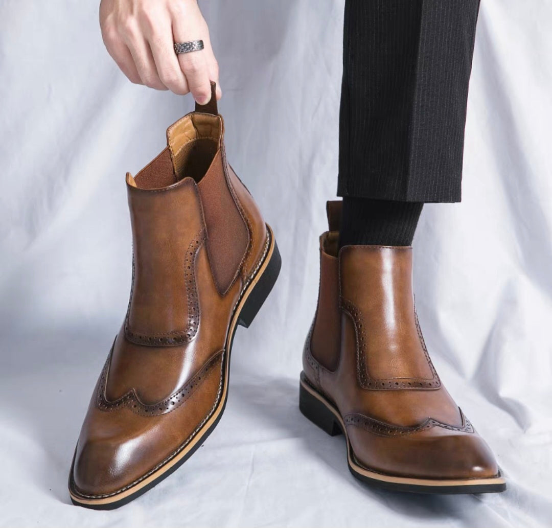 Business Casual Lederstiefel