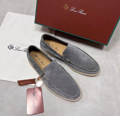 Loro Piana Summer Walk Loafer aus echt Leder