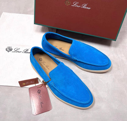 Loro Piana Summer Walk Loafer aus echt Leder