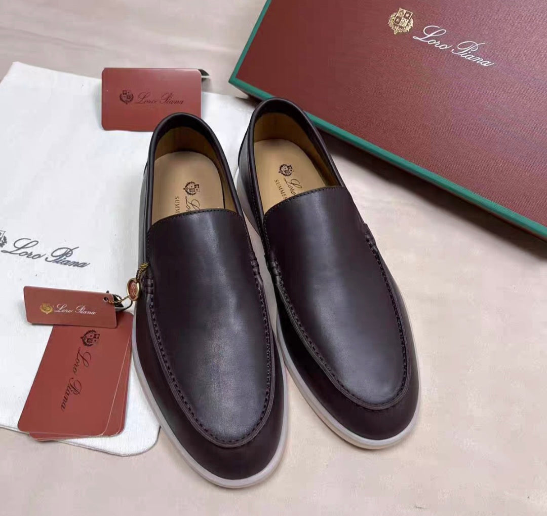 Loro Piana Loafers aus Echtleder