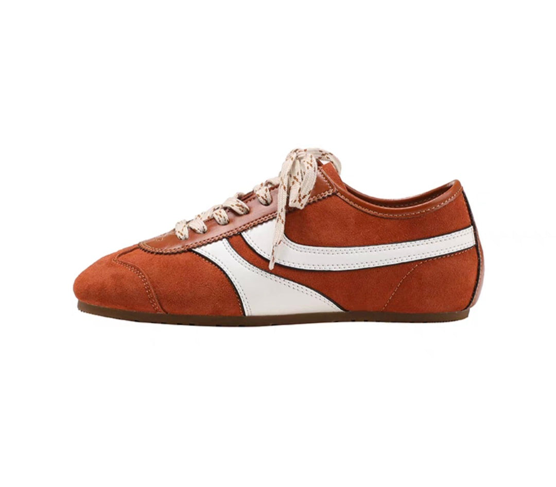 Retro Vintage Sneaker aus Leder