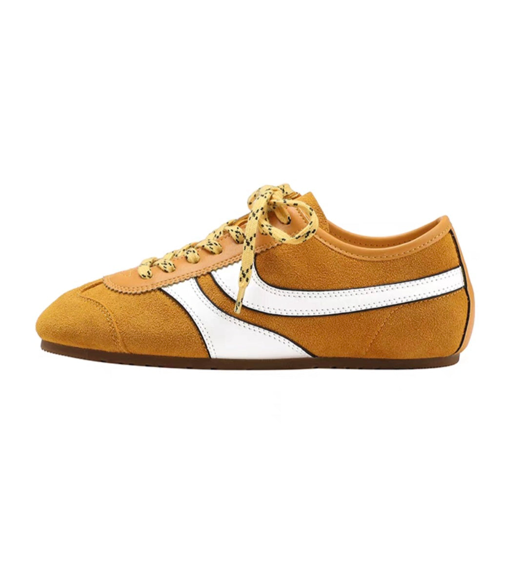 Retro Vintage Sneaker aus Leder