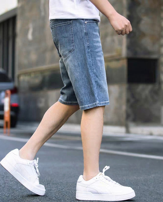 Trendige Denim Shorts