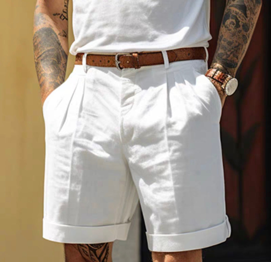 Elegante Shorts aus Baumwolle