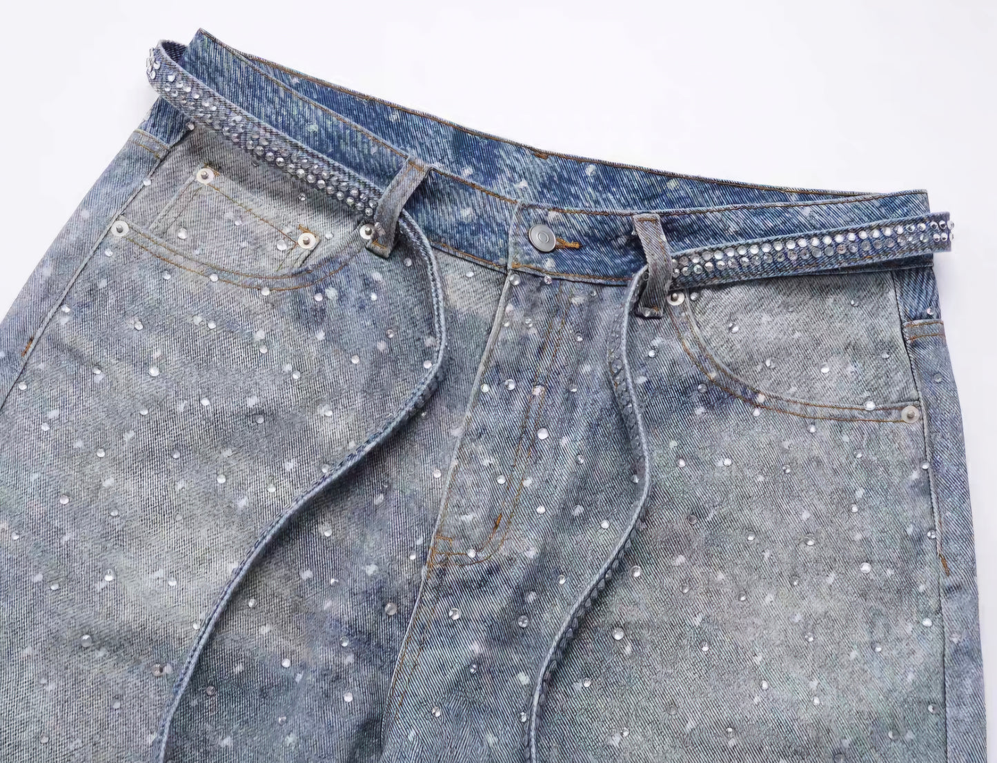 19Rich Designer Diamond Jeans